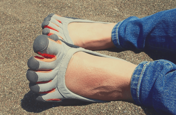 The benefits of wearing five fingers shoes